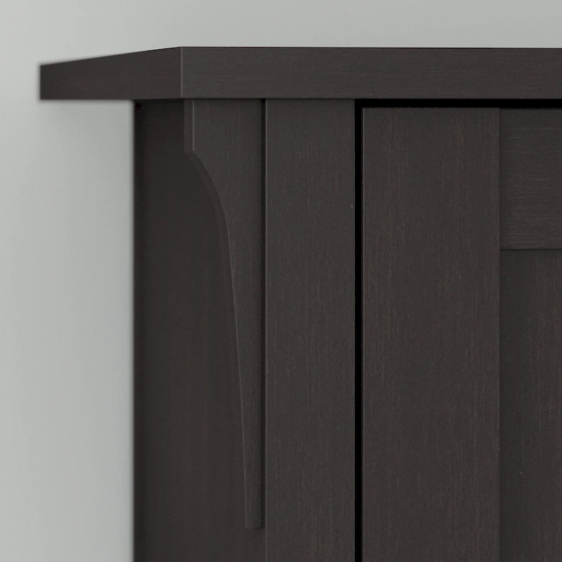 Tall 5-Shelf Bookcase (Set of 2)