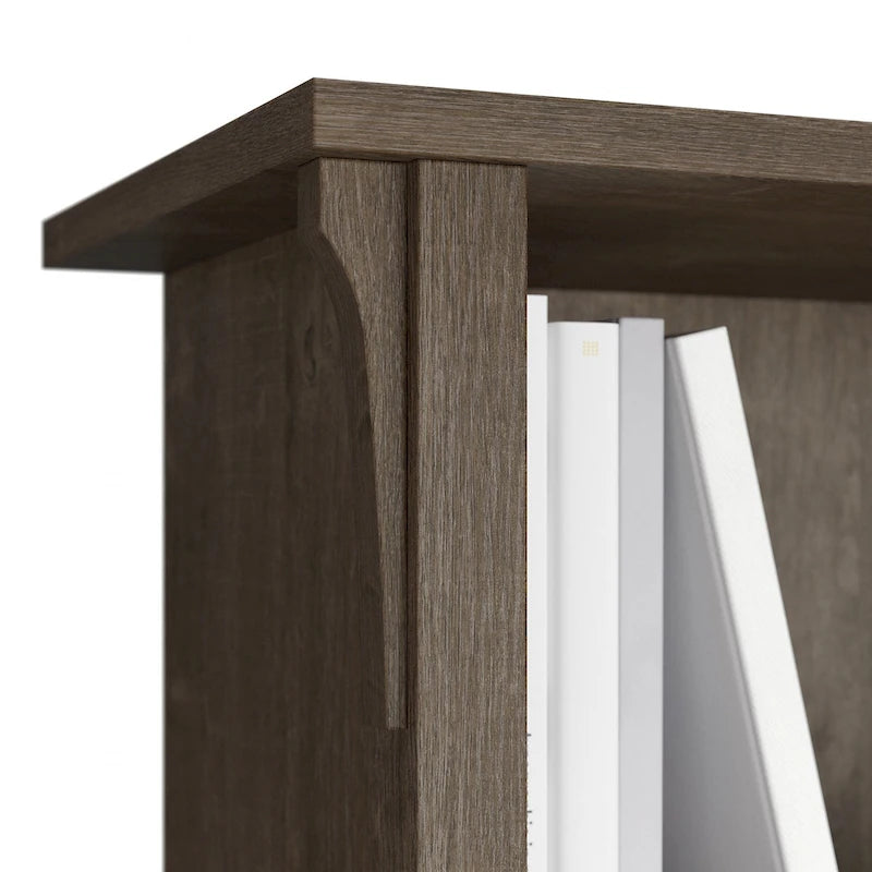 Tall 5-Shelf Bookcase (Set of 2)