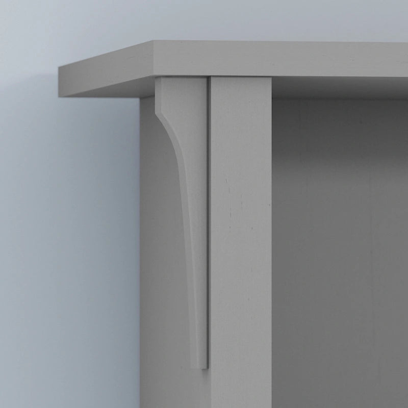 Tall 5-Shelf Bookcase (Set of 2)