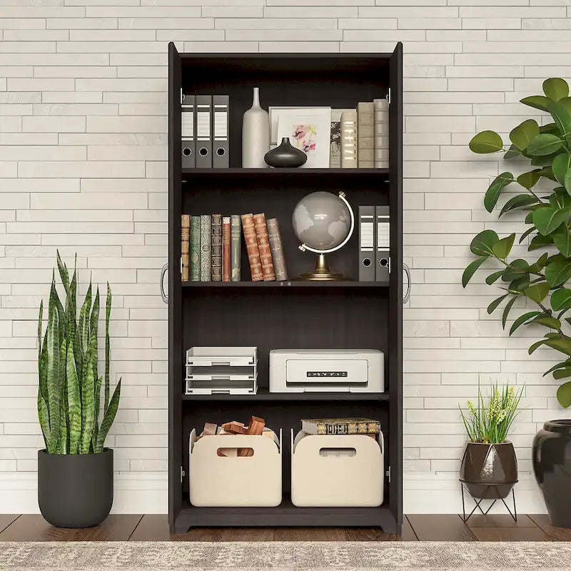 Tall Storage Cabinet with Doors