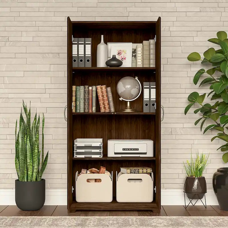 Tall Storage Cabinet with Doors
