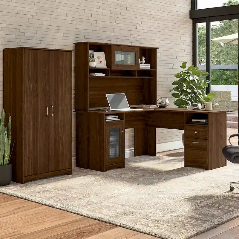 Tall Storage Cabinet with Doors