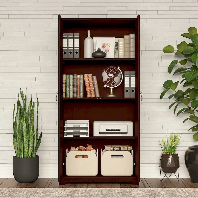 Tall Storage Cabinet with Doors