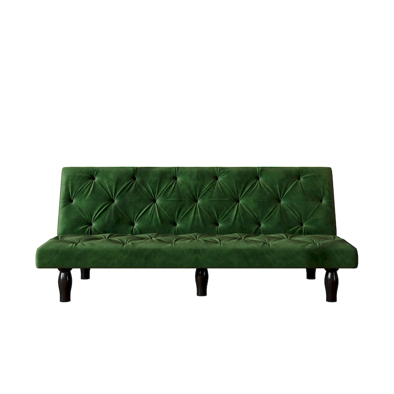 Divano letto in velluto