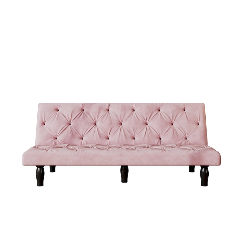 Divano letto in velluto