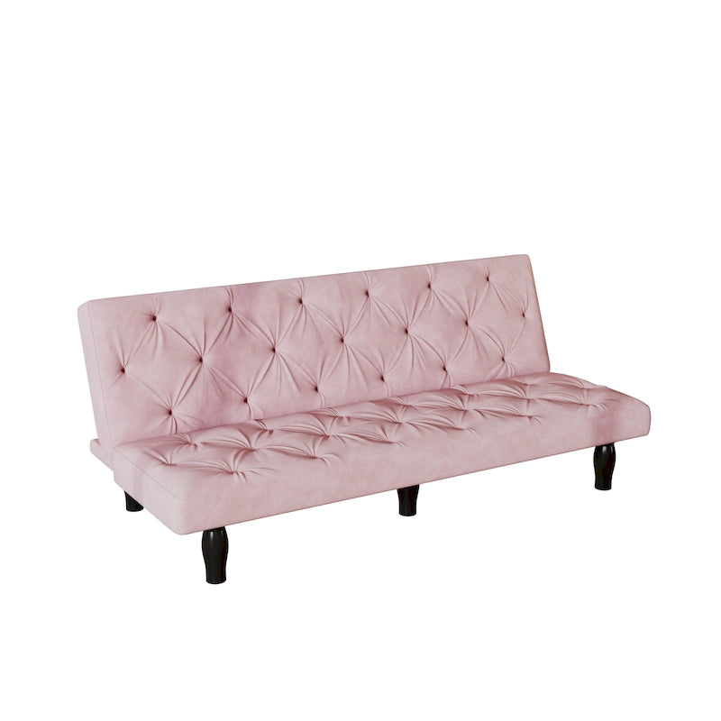 Divano letto in velluto