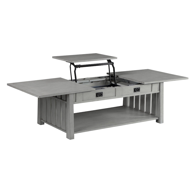 46-inch Wood Lift Top Coffee Table