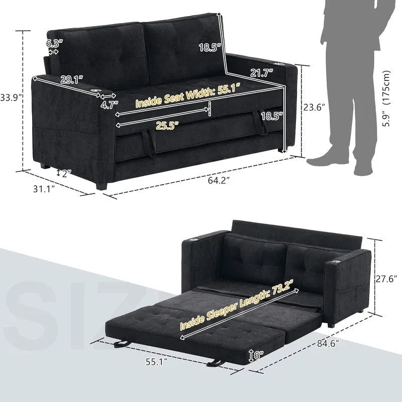 Divanetto letto