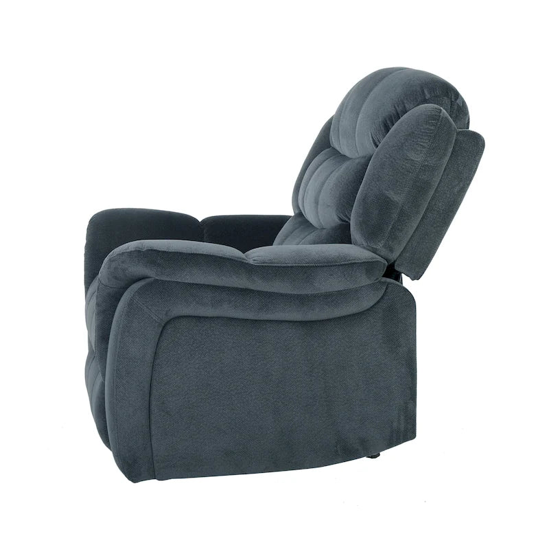 Fauteuil inclinable pivotant en acier