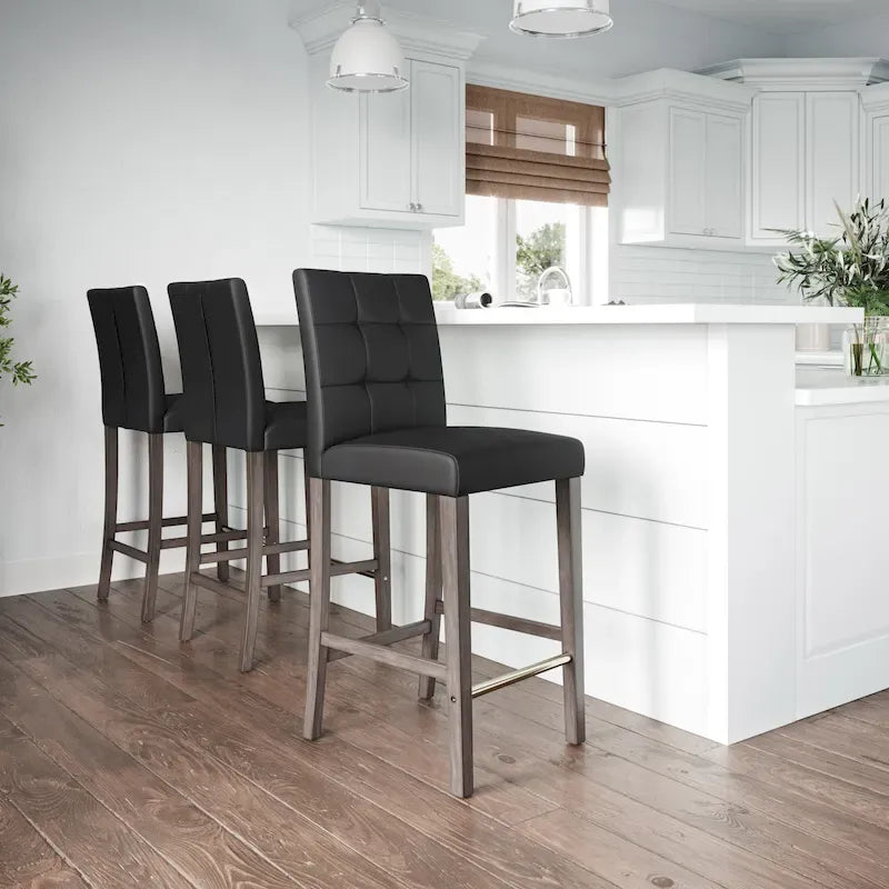 Upholstered 31" Bar Height Barstool