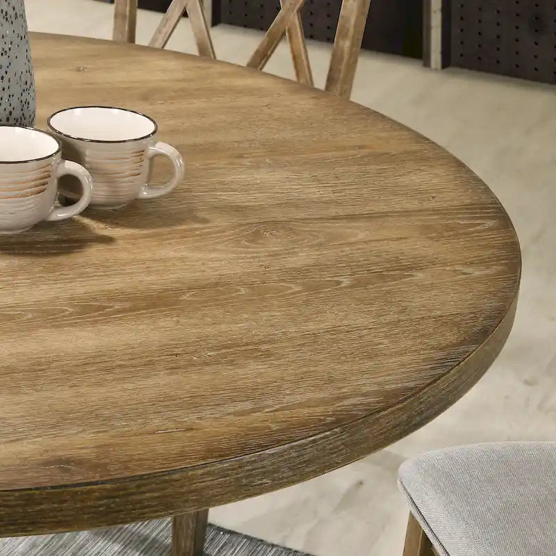 47.25" Round Dining Table with Pedestal Base