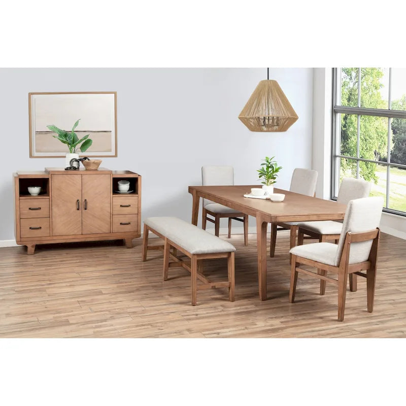 Olejo Dining Table, Natural