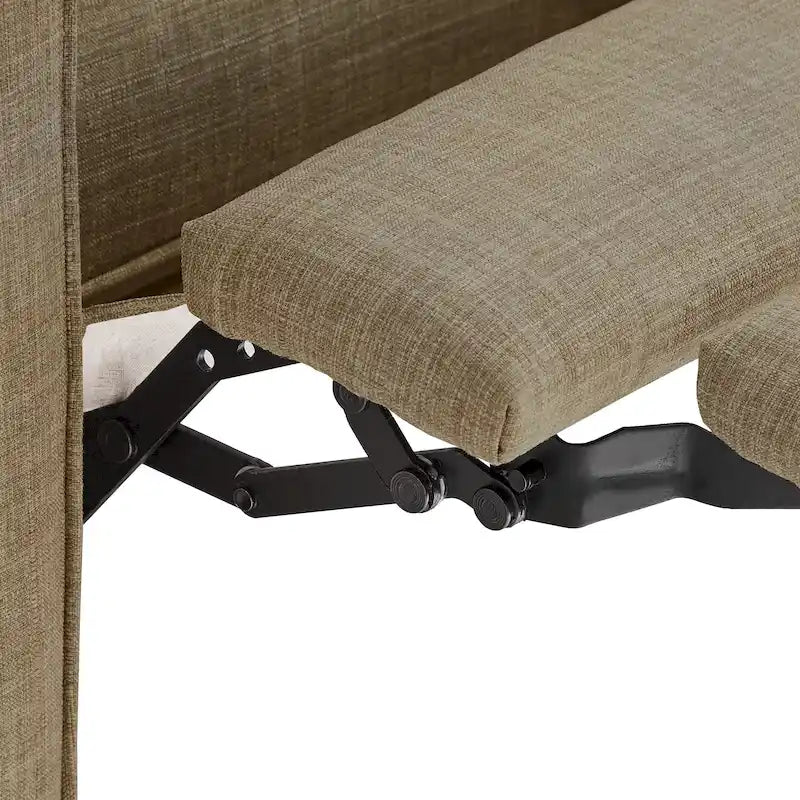 Two-tone Push-back Recliner Chair