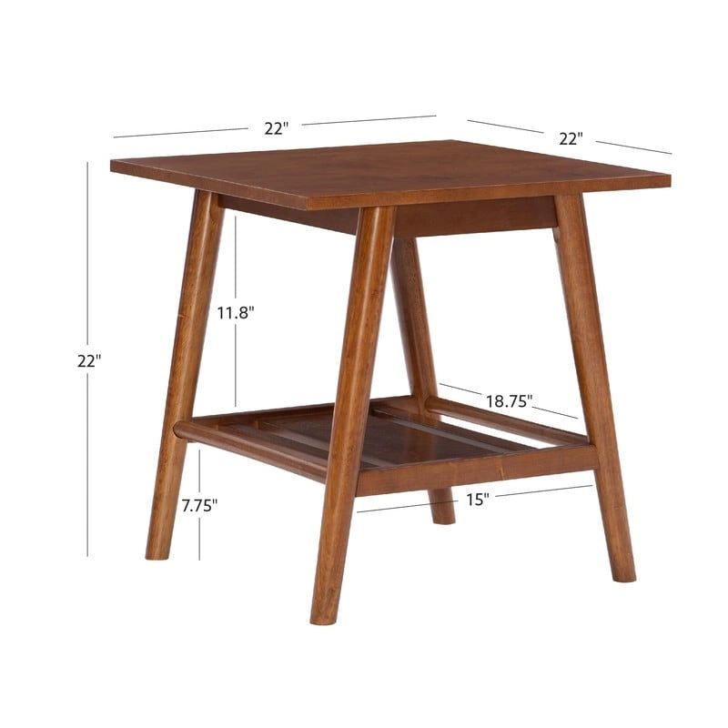 Mid-Century Modern Side End Table