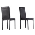 Metal Upholstered Dining Chair (Set of 2)
