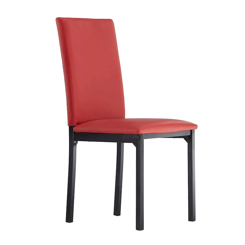 Metal Upholstered Dining Chair (Set of 2)
