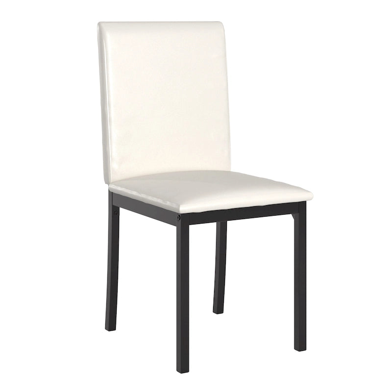 Metal Upholstered Dining Chair (Set of 2)