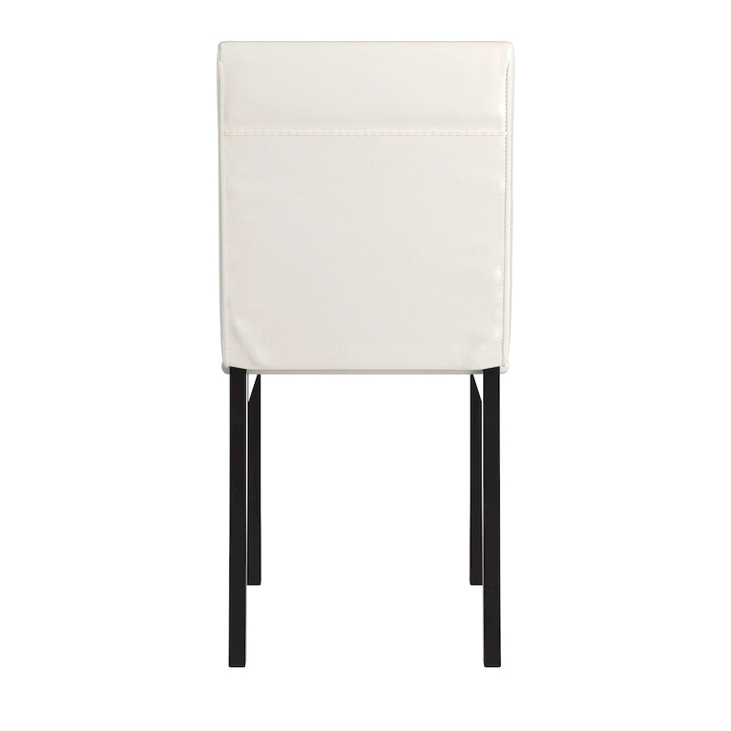 Metal Upholstered Dining Chair (Set of 2)