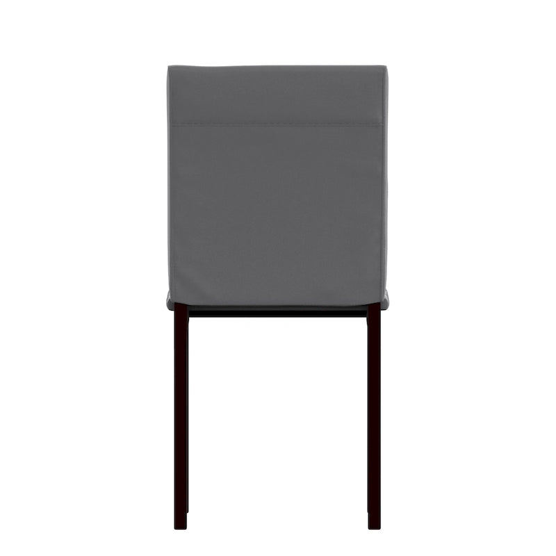 Metal Upholstered Dining Chair (Set of 2)