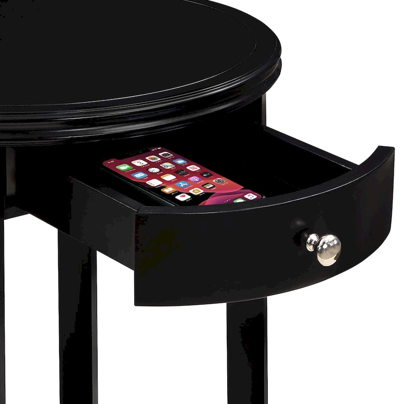1 Drawer End Table with Shelf