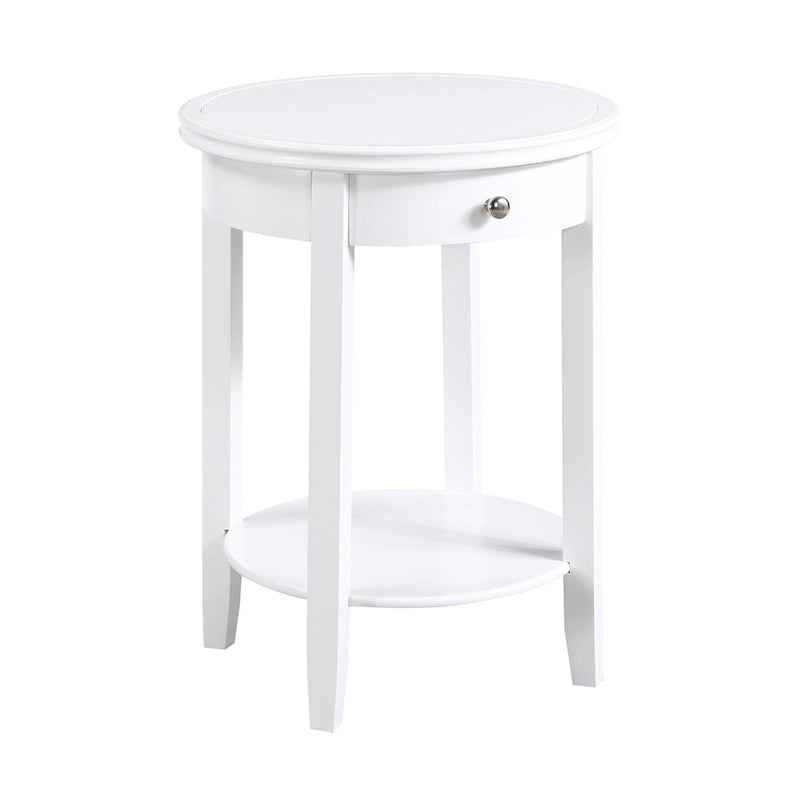 1 Drawer End Table with Shelf