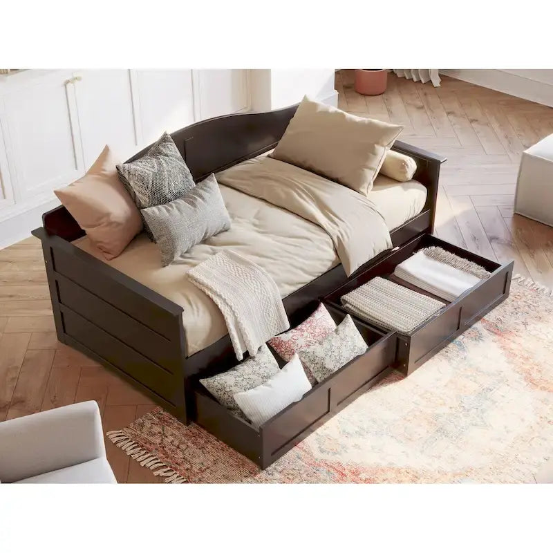AFI Acadia Twin Size Daybed with Storage Drawers