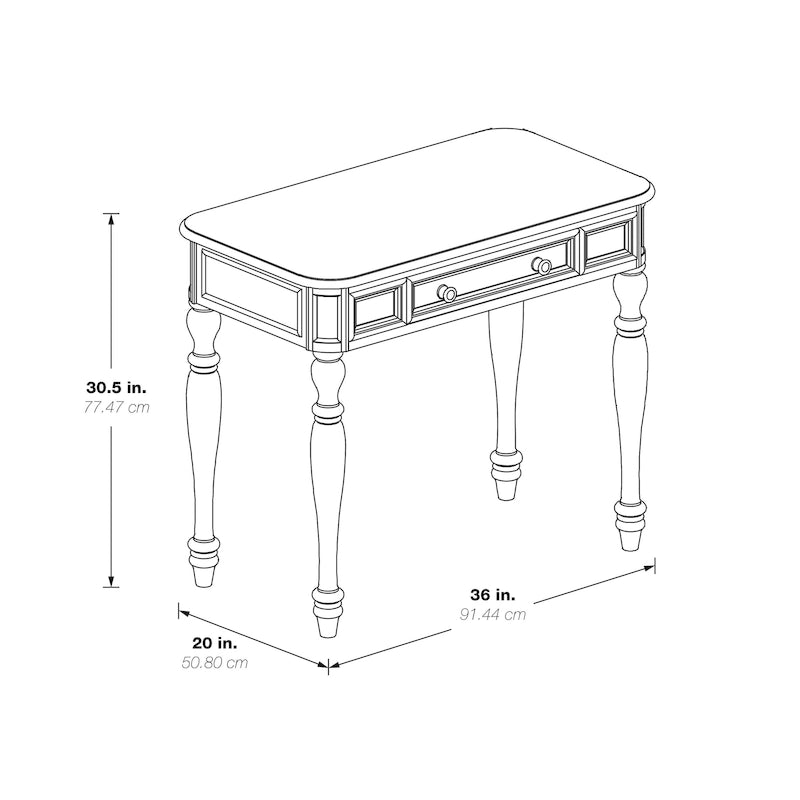 36-Inch Writing Desk