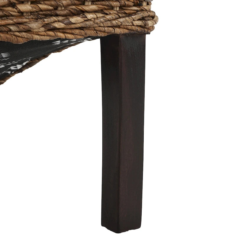 Natural Wicker Dining Chair (Set of 2) - 19 W x 22 D x 41 H