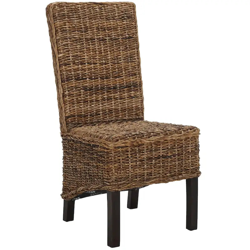 Natural Wicker Dining Chair (Set of 2) - 19 W x 22 D x 41 H