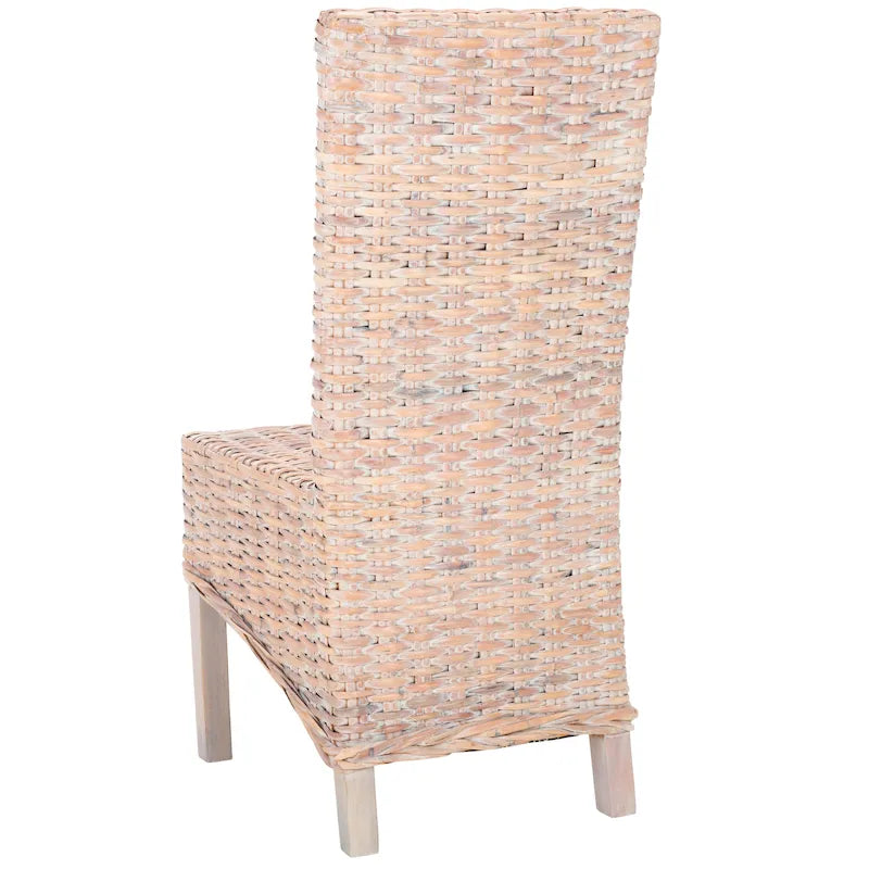 Natural Wicker Dining Chair (Set of 2) - 19 W x 22 D x 41 H