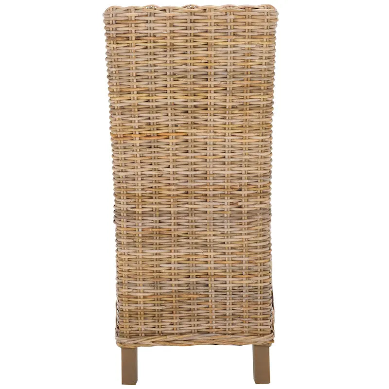 Natural Wicker Dining Chair (Set of 2) - 19 W x 22 D x 41 H