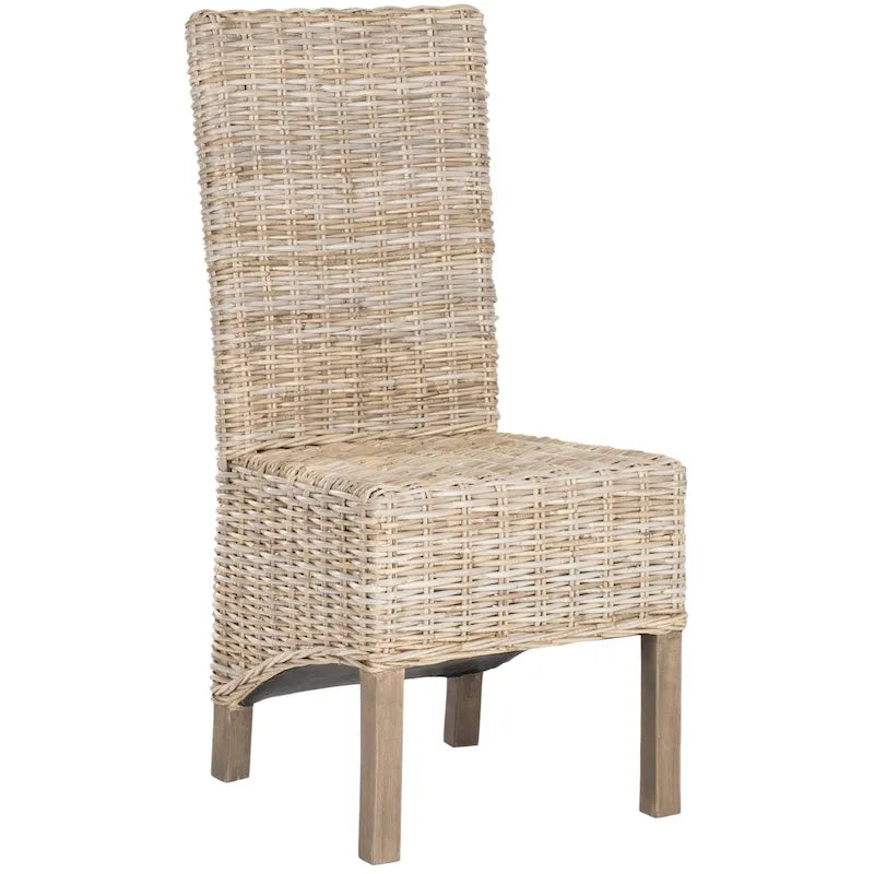 Natural Wicker Dining Chair (Set of 2) - 19 W x 22 D x 41 H