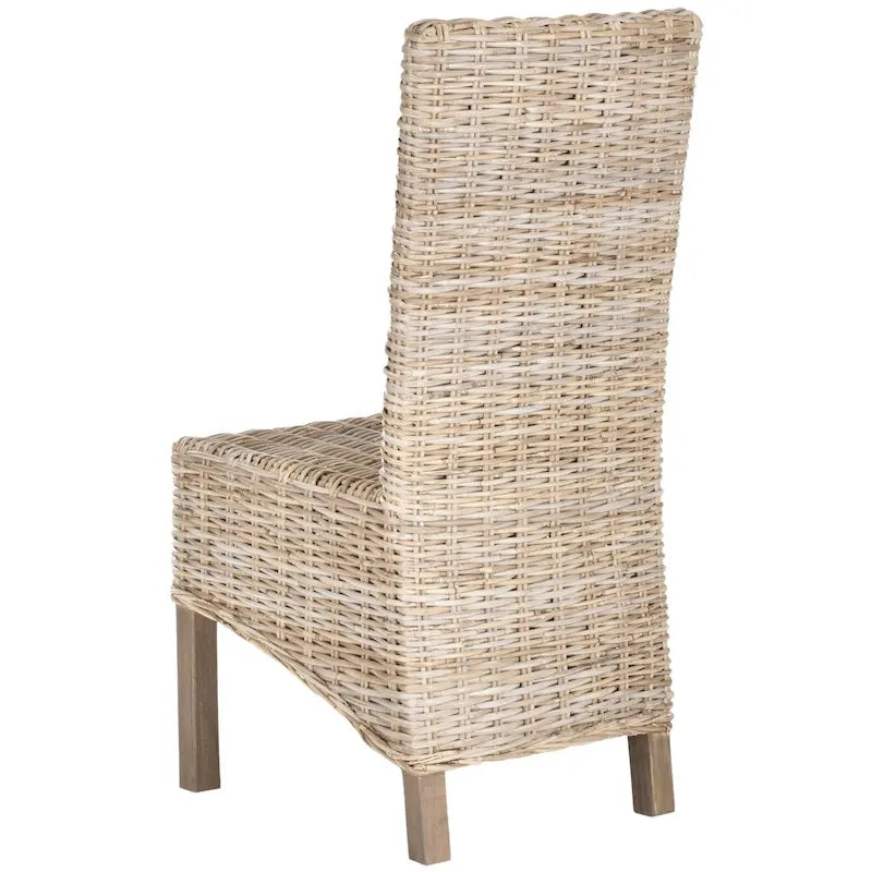 Natural Wicker Dining Chair (Set of 2) - 19 W x 22 D x 41 H