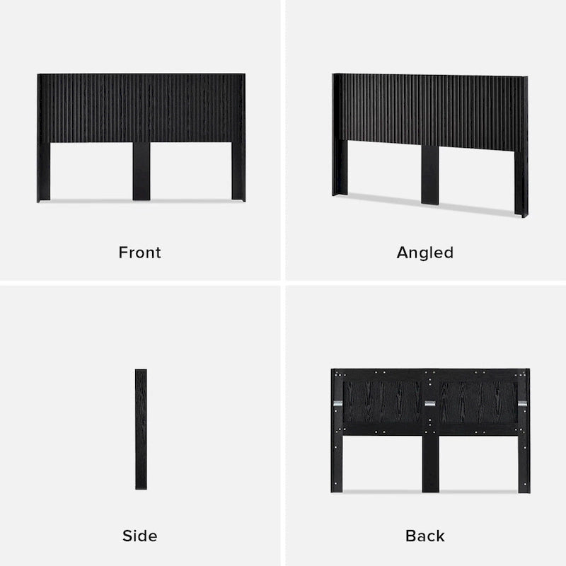 Fluted Panel Wall Mount Headboard